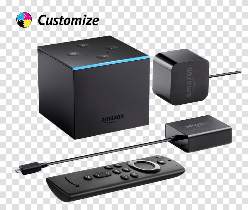 All New Fire Tv Cube 2019, Remote Control, Electronics, Speaker, Audio Speaker Transparent Png