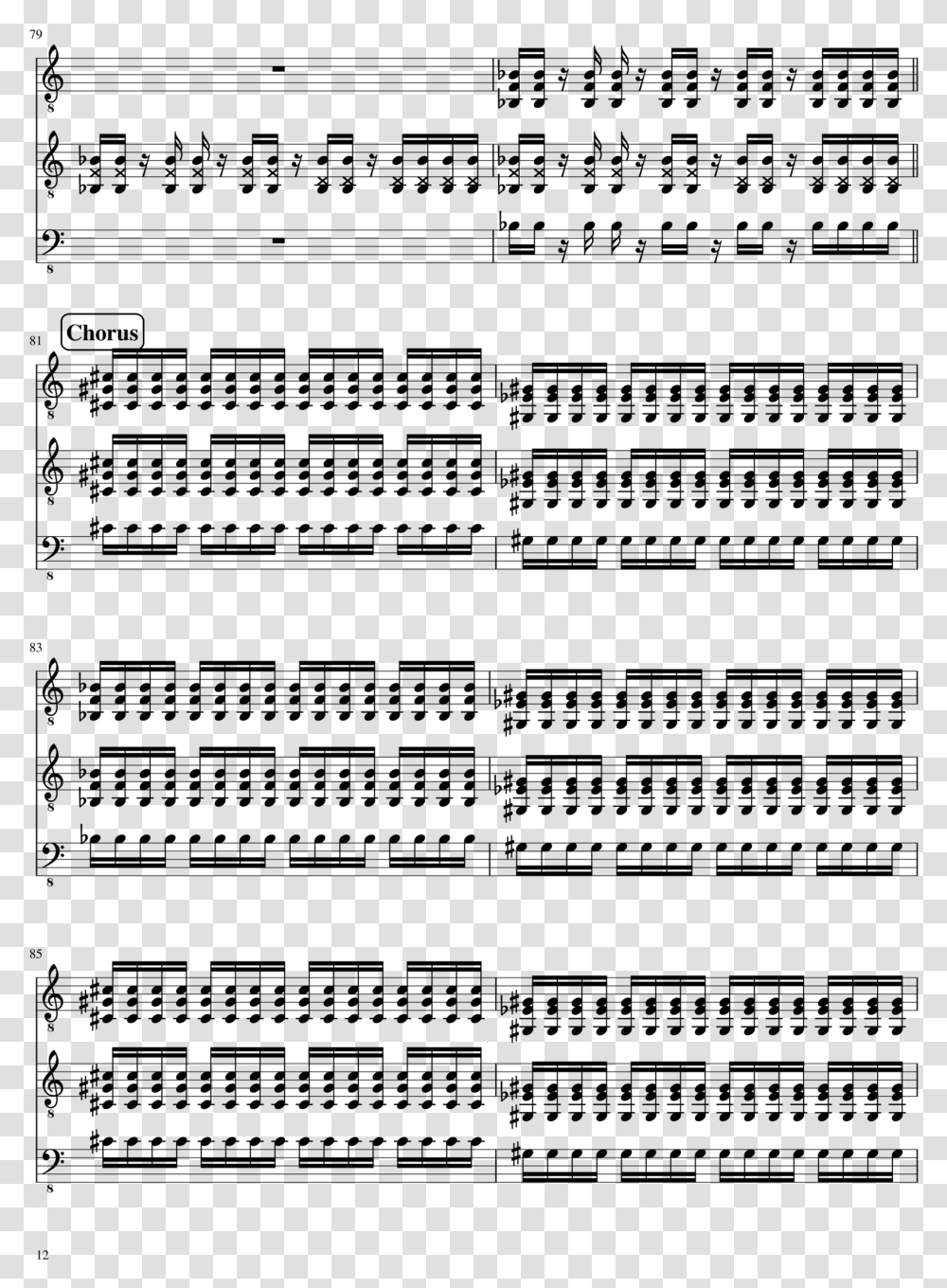 All Of Me Partitura Piano, Gray, World Of Warcraft Transparent Png