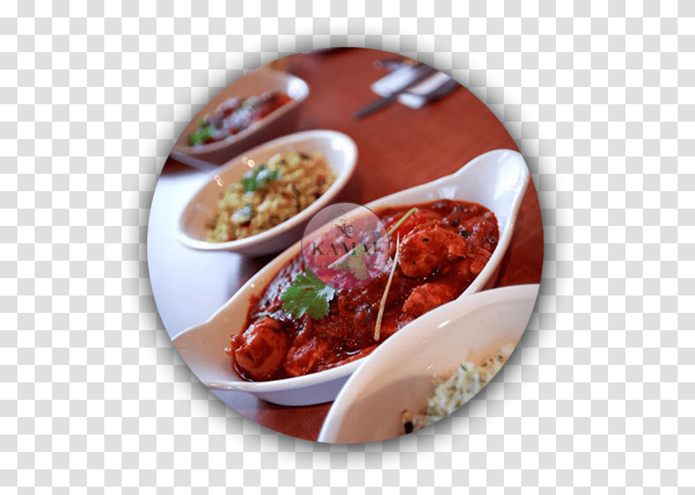 All Of Our Dishes Are Carefully Selected And Prepared Food Restaurant Circle, Meatball, Bowl, Meal, Long Sleeve Transparent Png