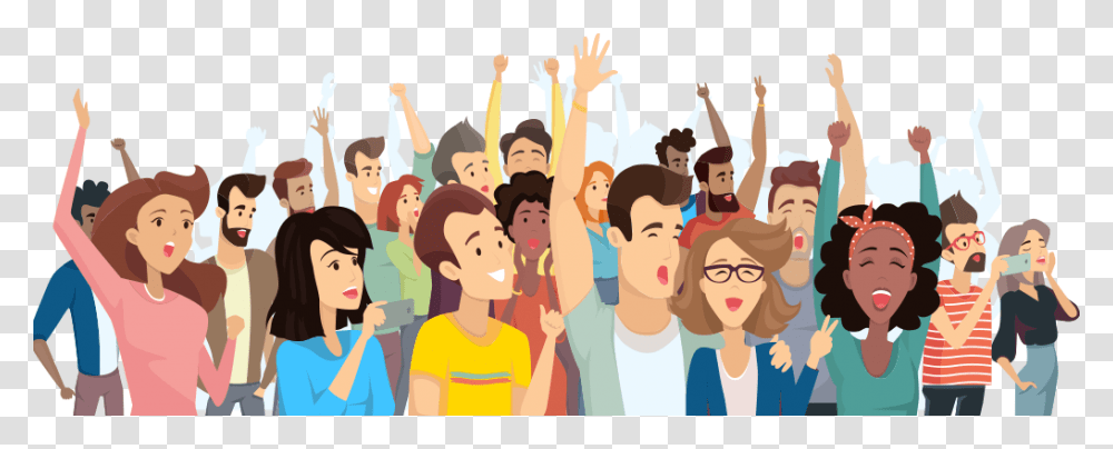 All Of Us Vector Crowd Of People, Person, Human, Tourist, Vacation Transparent Png