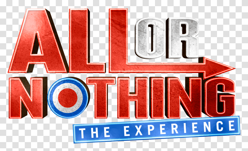 All Or Nothing All Or Nothing Logo, Word, Alphabet, Scoreboard Transparent Png