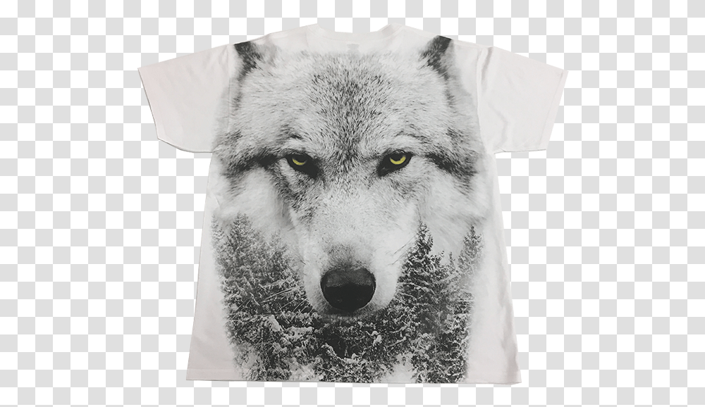All Over Print Polyester T Shirt Fearless Motivation Lone Wolf Motivational Speech, Mammal, Animal, Red Wolf, Canine Transparent Png
