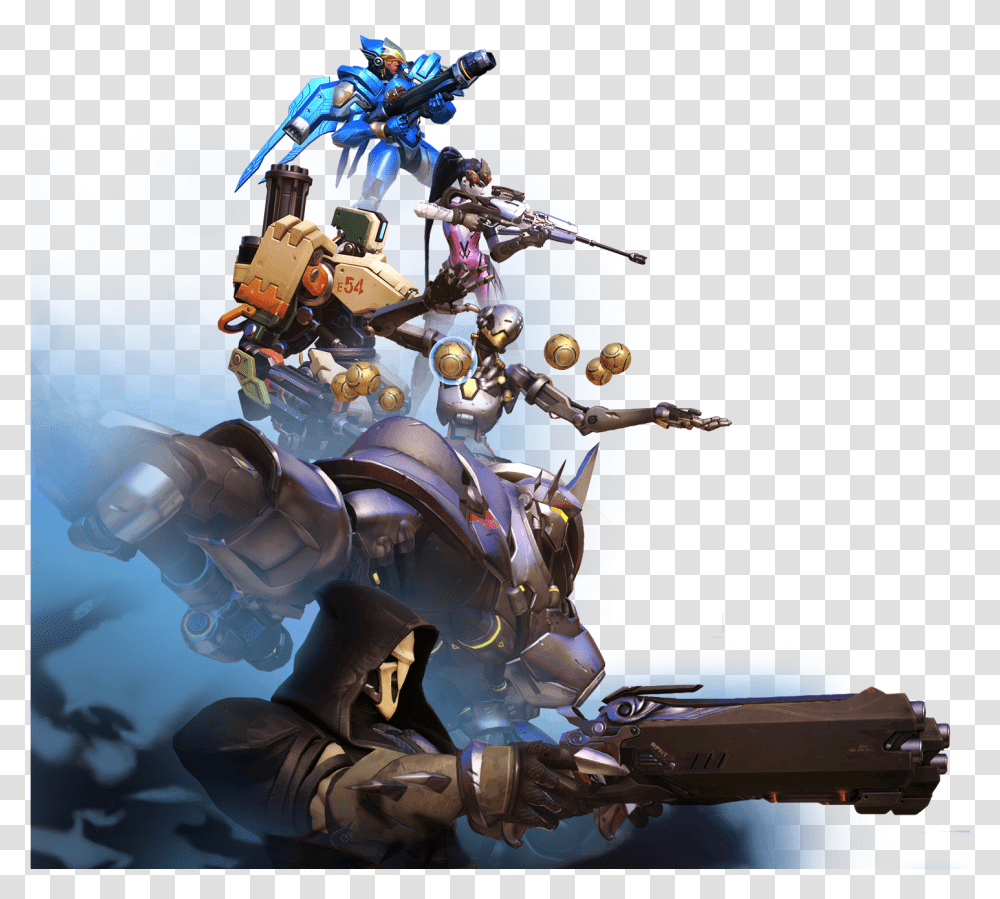 All Overwatch Heroes, Toy Transparent Png