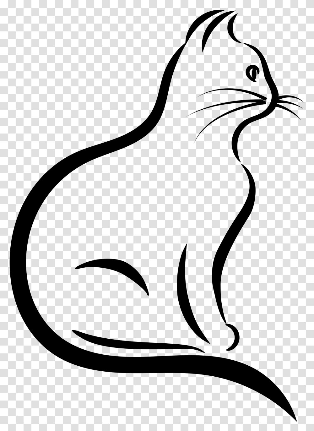 All Photo Clipart White Cat Silhouette, Gray, World Of Warcraft Transparent Png