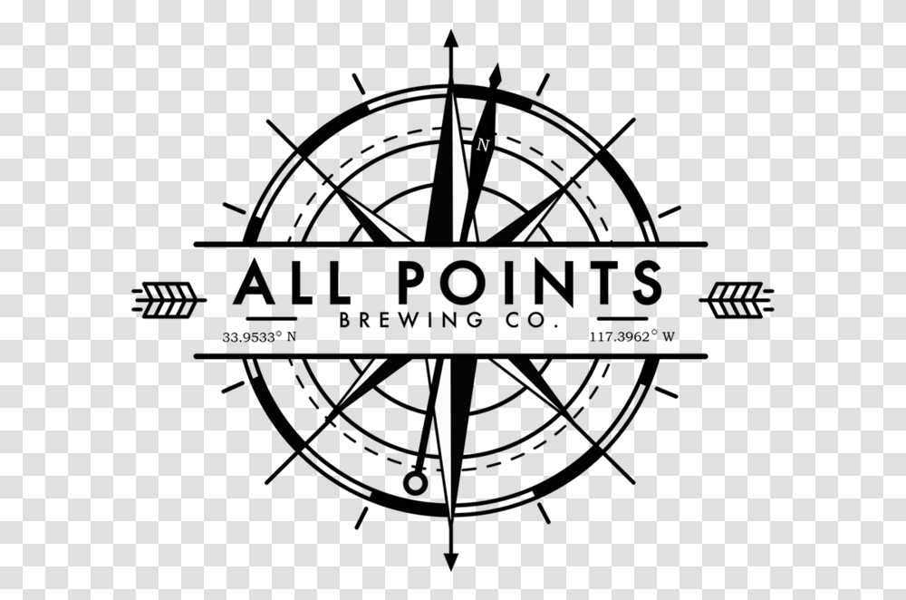 All Points, Compass, Clock Tower, Architecture, Building Transparent Png