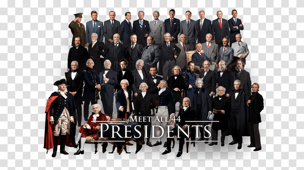 All President Of American, Tie, Person, Room, Indoors Transparent Png