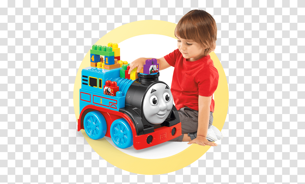 All Products Thomas Mega Block, Person, Toy, Machine Transparent Png