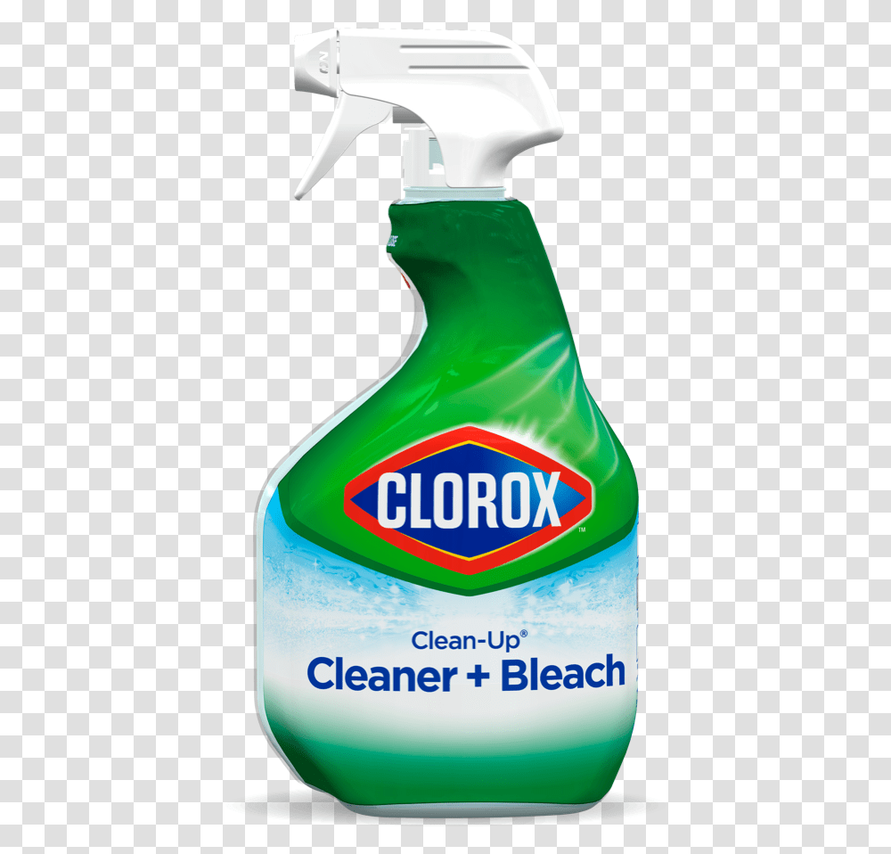All Purpose Cleaner With Bleach Clorox Clorox Clean Up Cleaner Bleach, Bottle, Beverage, Drink, Food Transparent Png