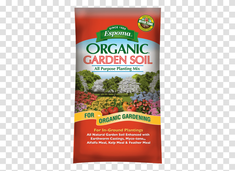 All Purpose Garden Soil Organic Lawn Fertilizer, Advertisement, Poster, Flyer, Paper Transparent Png