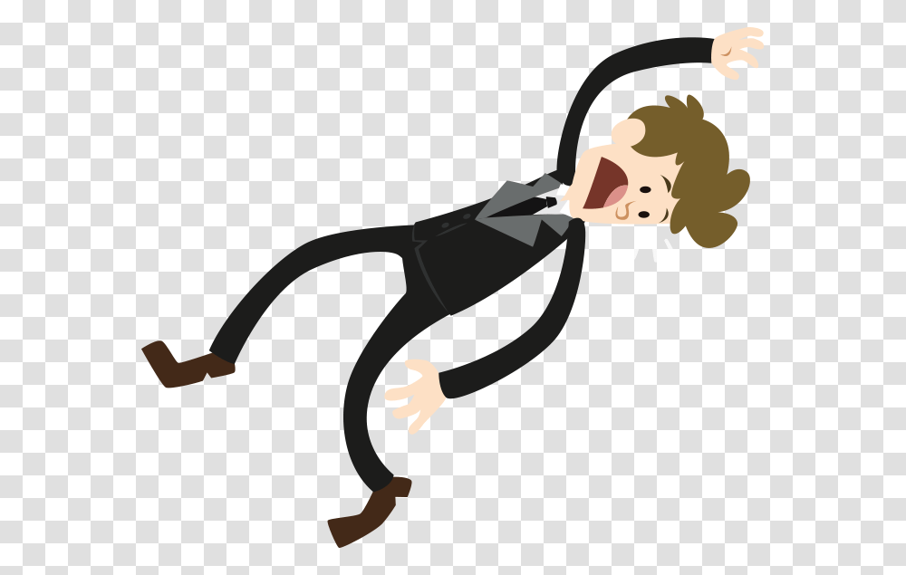 All Rights Reseved Falling Man Cartoon, Performer, Magician, Face, Hammer Transparent Png