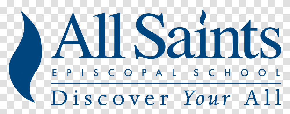 All Saints Episcopal School All Saints Episcopal School Logo, Word, Number Transparent Png