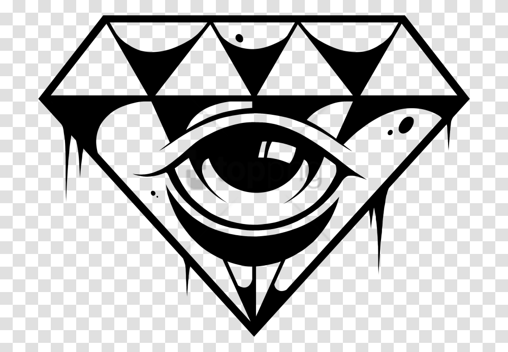 All Seeing Eye All Seeing Eye Clipart, Stencil, Label Transparent Png