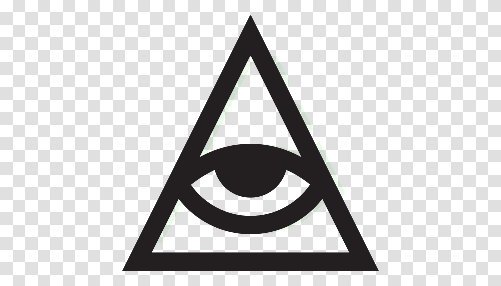 All Seeing Eye Icon Free Of Super Secret Vol One, Triangle, Arrowhead Transparent Png