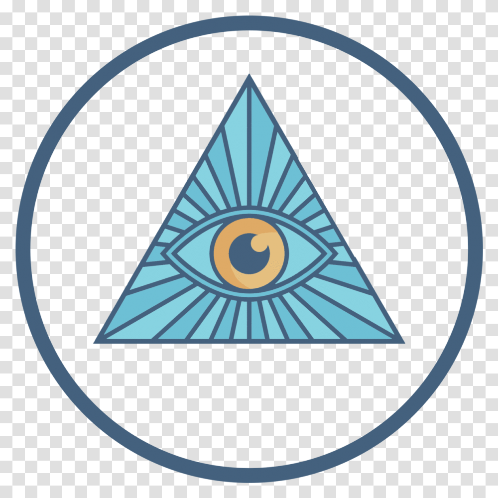All Seeing Eye, Triangle, Emblem, Logo Transparent Png