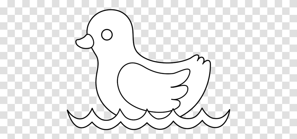 All Site Colorable Rubber Ducky Clip Art Line Baby Ducks Background, Bird, Animal, Poultry, Fowl Transparent Png