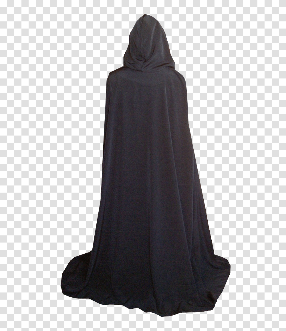All Sizes Black Cloak Snip, Apparel, Fashion, Person Transparent Png