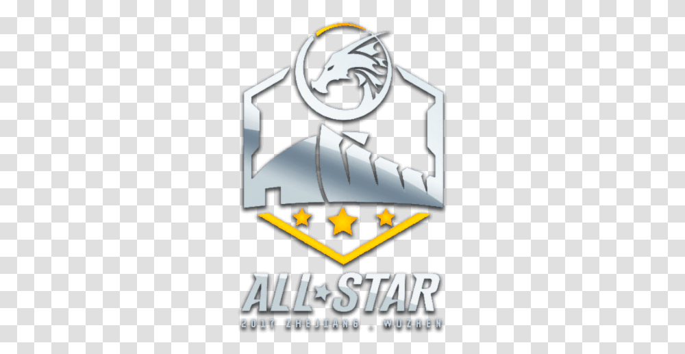 All Star 2017 Liquipedia Overwatch Wiki Emblem, Poster, Advertisement, Label, Text Transparent Png