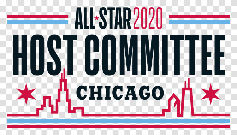 All Star 2020 Host Committee Chicago Bulls, Word, Alphabet, Poster Transparent Png