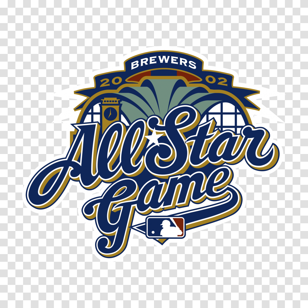 All Star Game 03 Logo 2002 Major League Baseball Game, Symbol, Trademark, Emblem, Text Transparent Png