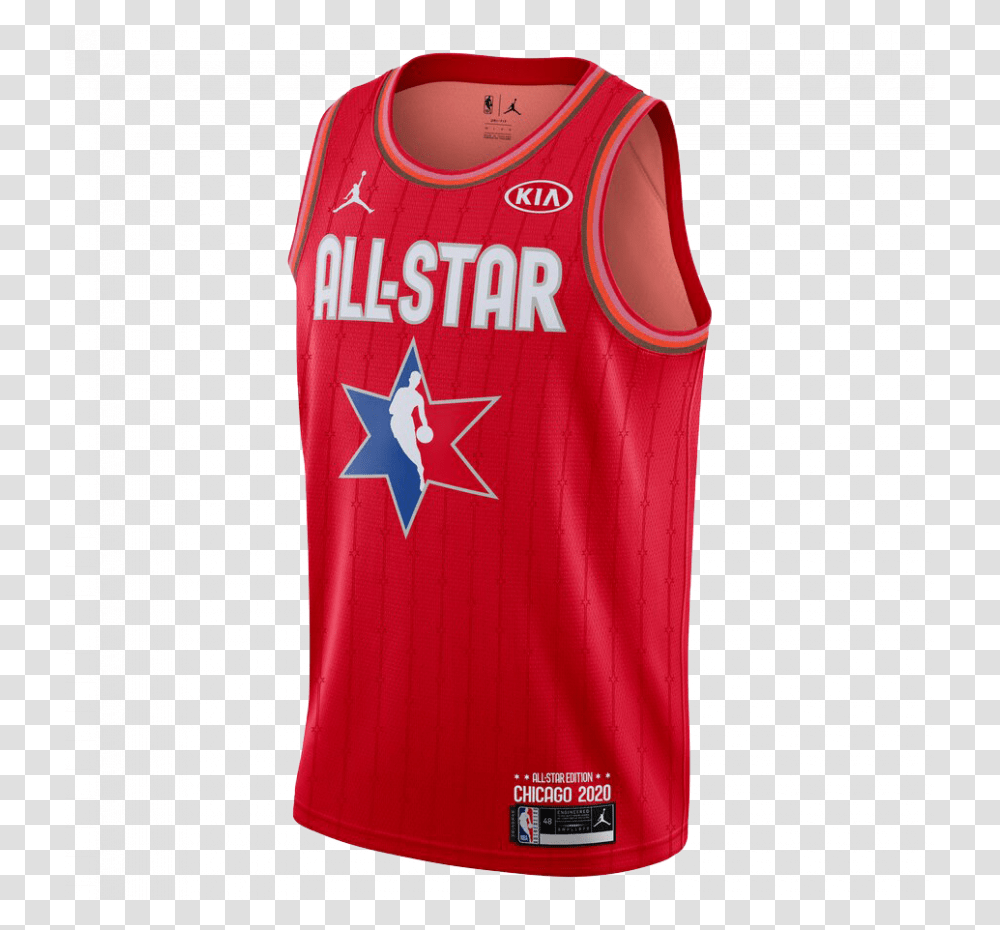 All Star Jersey 2020 Nba, Apparel, Shirt, First Aid Transparent Png