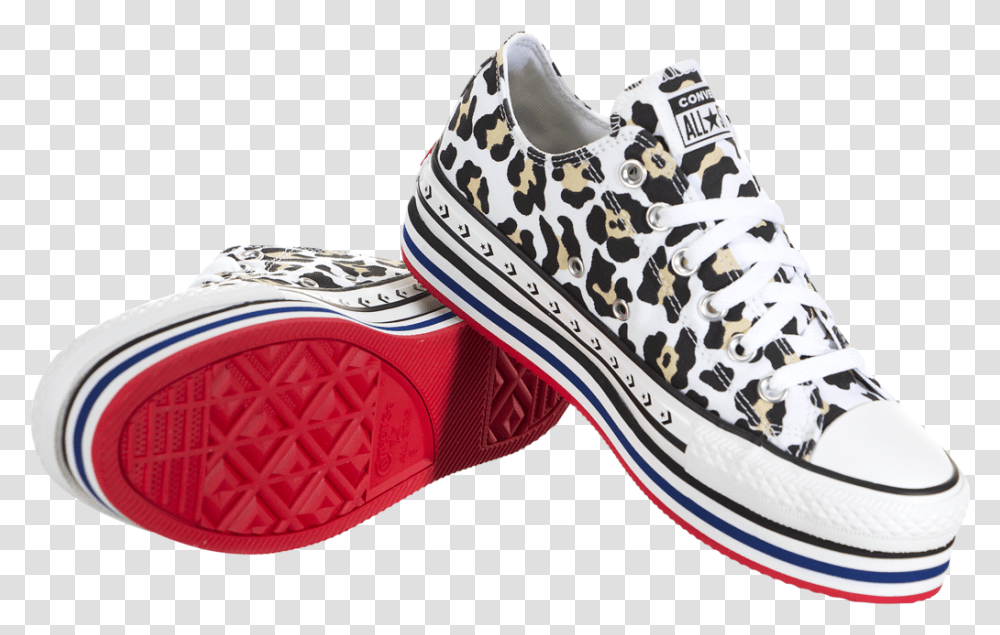 All Star Layer Platform Play Plimsoll, Shoe, Footwear, Clothing, Apparel Transparent Png