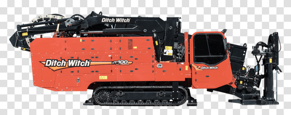 All Terrain Directional Drill Ditch Witch Drills, Machine, Train, Vehicle, Transportation Transparent Png