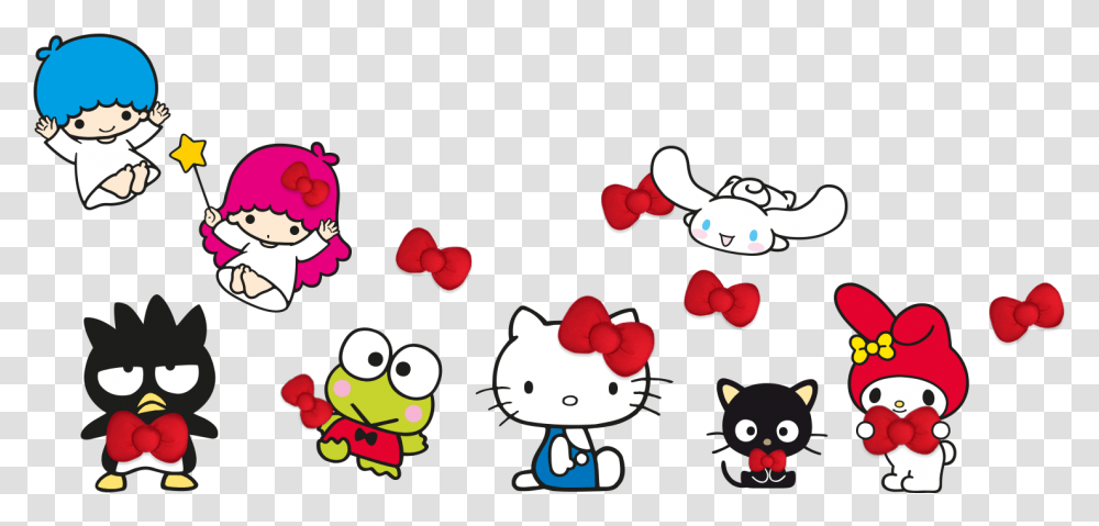 All The Hello Kitty Characters Transparent Png