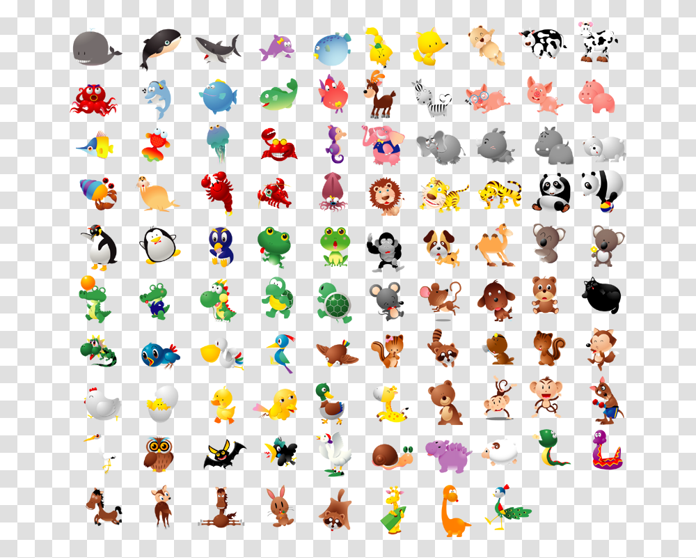 All The Pokemon Animals, Person, Human, Jigsaw Puzzle, Game Transparent Png