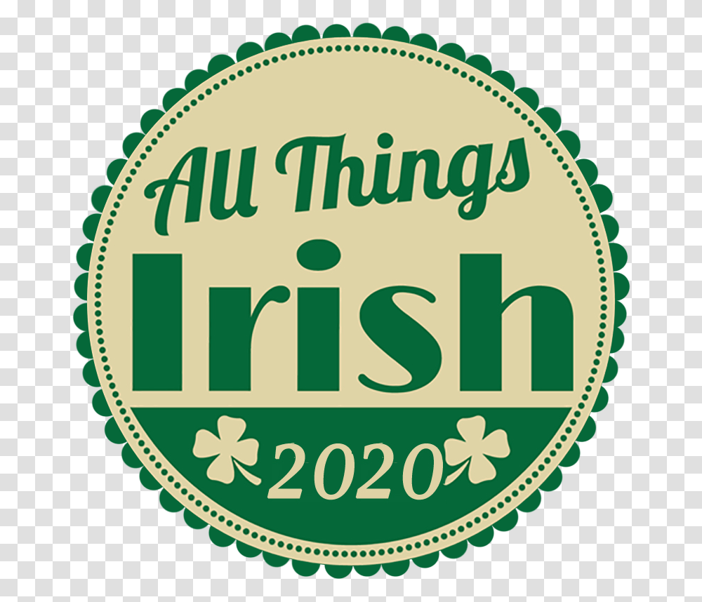 All Things Irish 2020 Lobster Font, Label, Logo Transparent Png