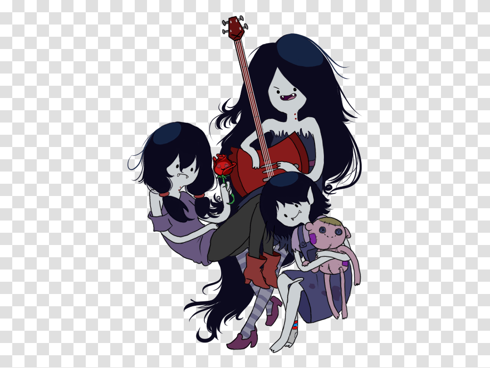 All Those Years Hace Marceline The Vampire Queen, Comics, Book, Manga, Person Transparent Png