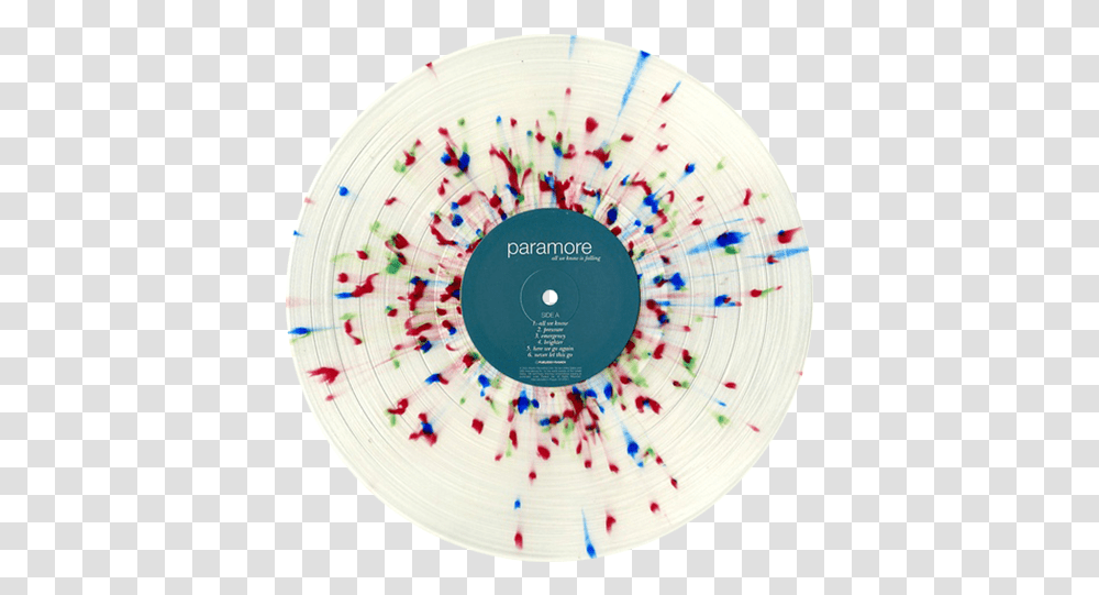 All We Know Is Falling Album By Paramore Clear W Dot, Paper, Confetti, Rug, Ball Transparent Png