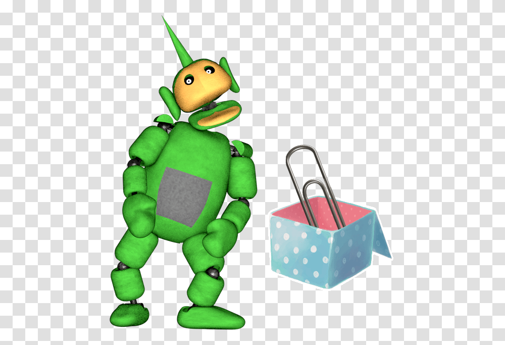 All We Need For Christmas Is A Paperclip, Toy, Figurine, Robot Transparent Png