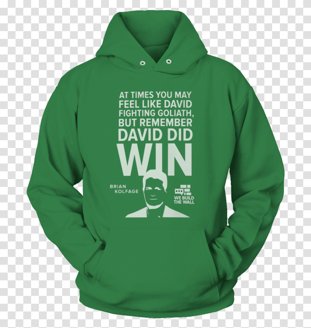 All White David And Goliath Hoodie Hoodie, Apparel, Sweatshirt, Sweater Transparent Png