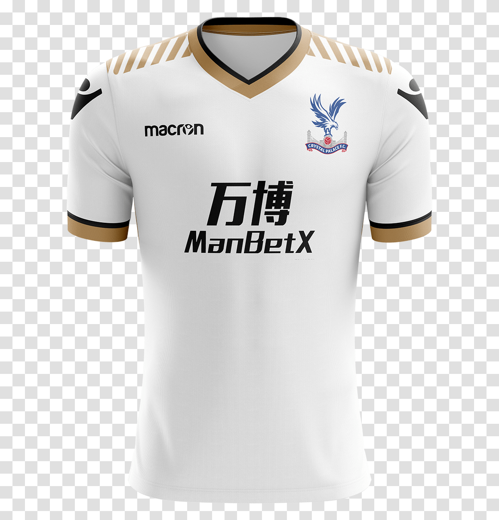 All White Kit Twitter Crystal Palace White Jersey, Apparel, Shirt Transparent Png