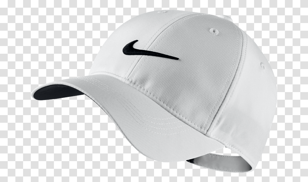 All White Nike Cap, Apparel, Baseball Cap, Hat Transparent Png