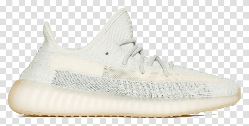 All White Yeezys, Shoe, Footwear, Apparel Transparent Png