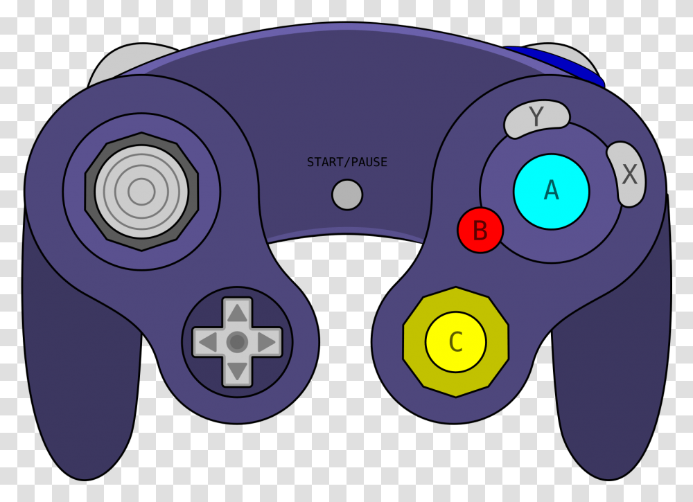 All Xbox Accessoryvideo Game Accessoryhome Console Gamecube Controller Clipart, Electronics, Joystick Transparent Png