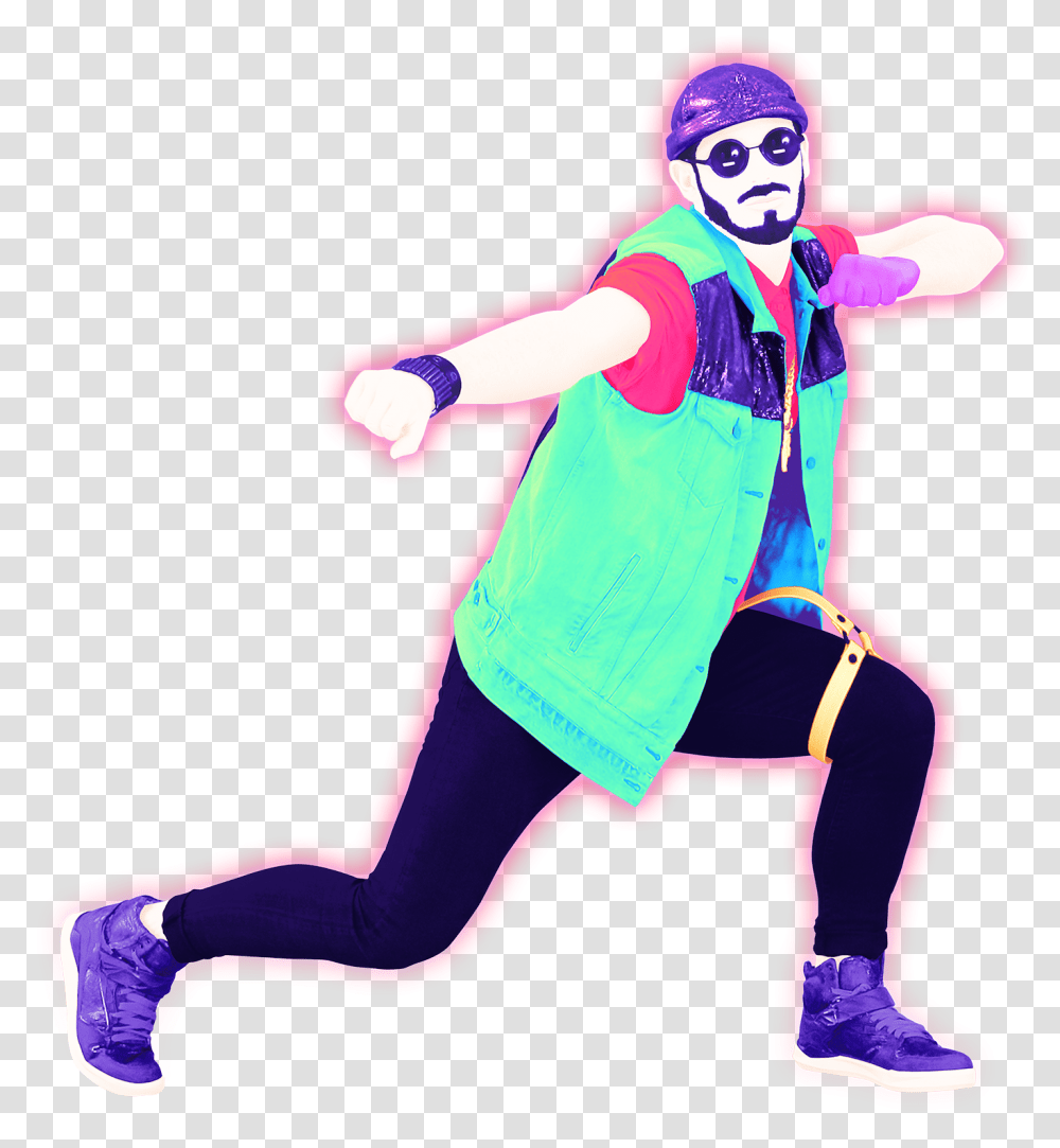 All You Gotta Do Is Just Dance Just Dance 2017 Let Me Love You, Person, Performer, Leisure Activities, Clown Transparent Png