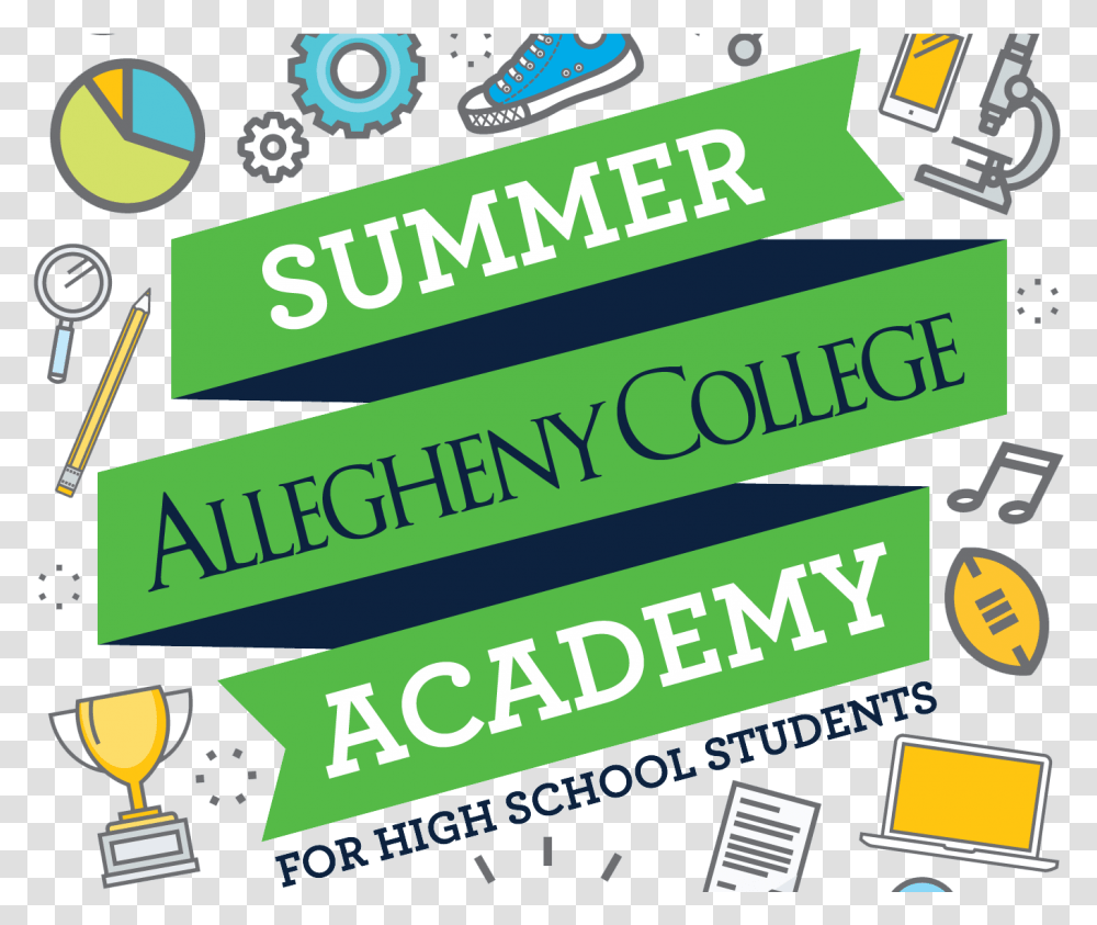 Allegheny College Summer Academy Allegheny College, Poster, Advertisement, Flyer, Paper Transparent Png