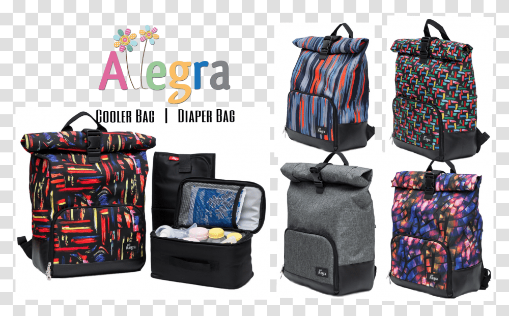 Allegra Cooler Bag, Backpack, Luggage, Purse, Handbag Transparent Png