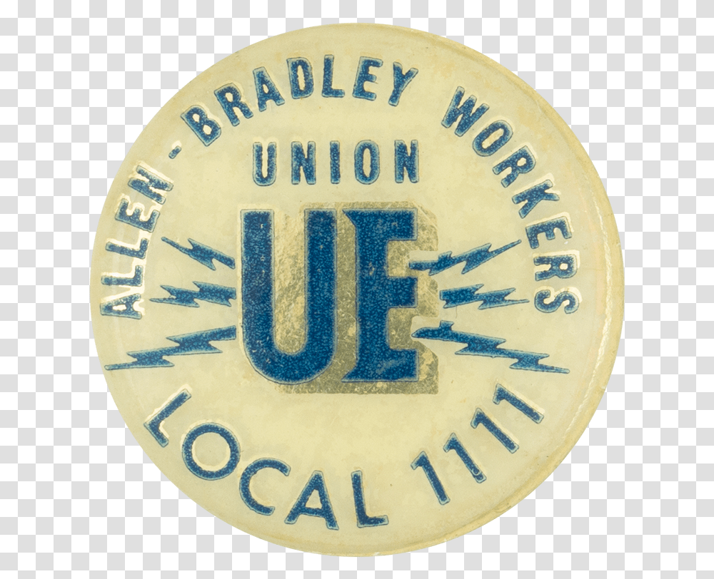 Allen Bradley Workers Union Dot, Logo, Symbol, Trademark, Badge Transparent Png