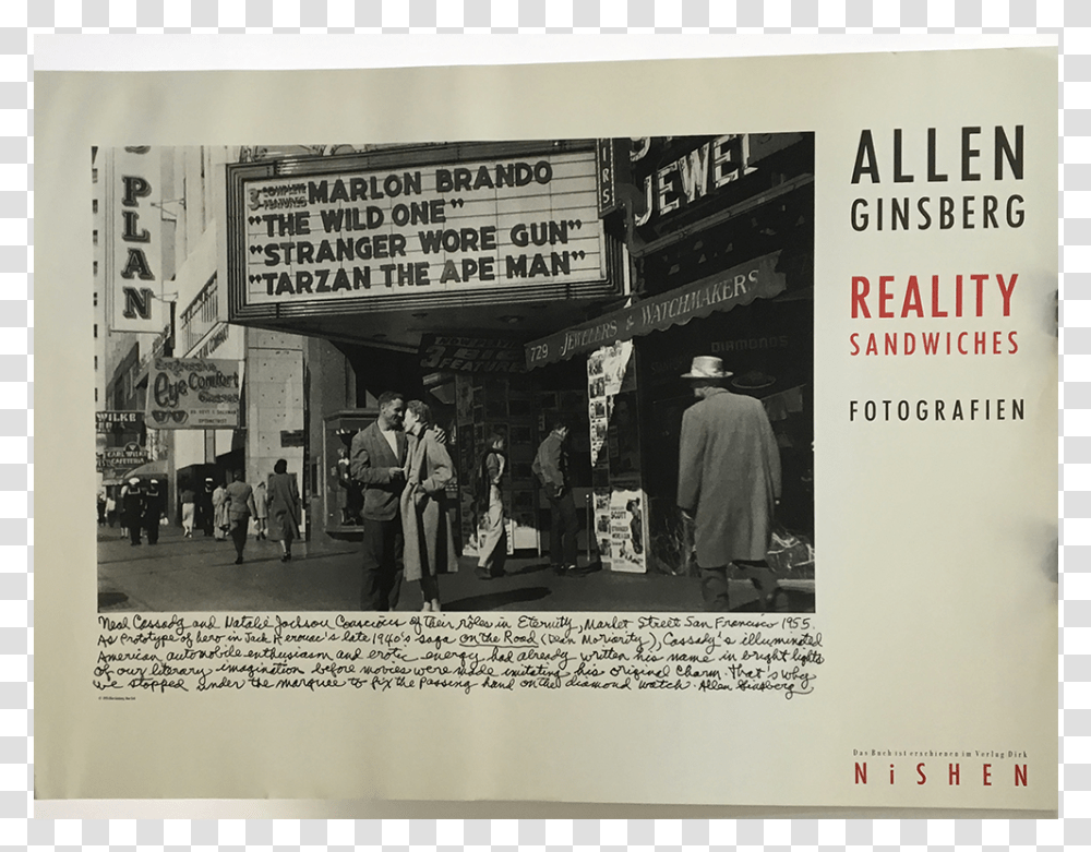 Allen Ginsberg Photographs, Person, Poster, Advertisement Transparent Png