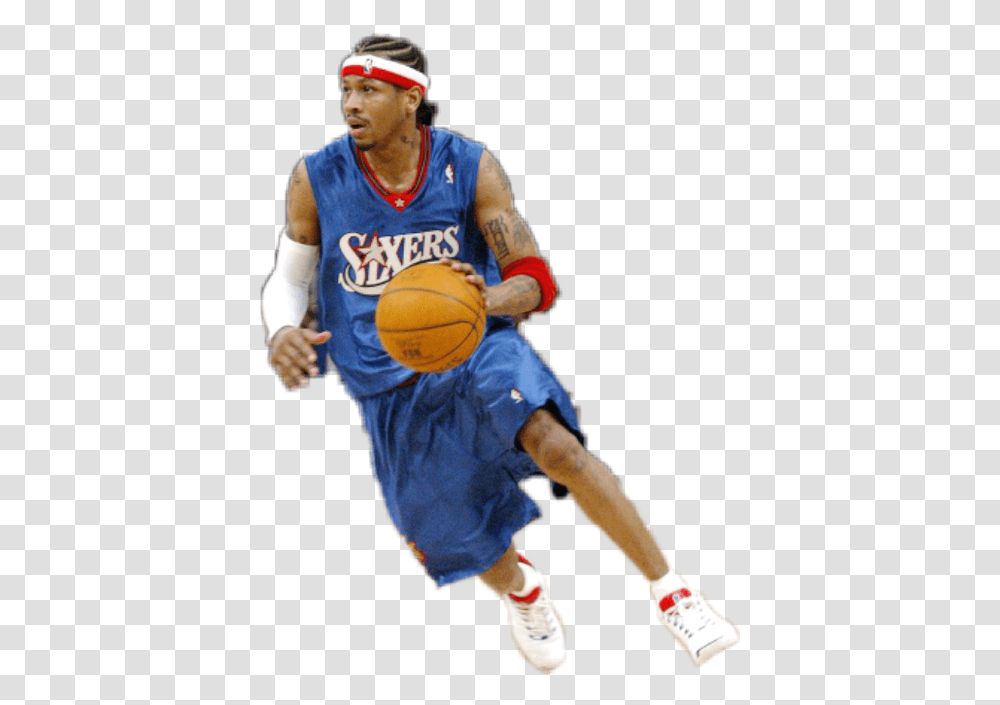 Allen Iverson Allen Iverson 4587620 Vippng 1990 Basketball Shorts, Person, Human, People, Sport Transparent Png