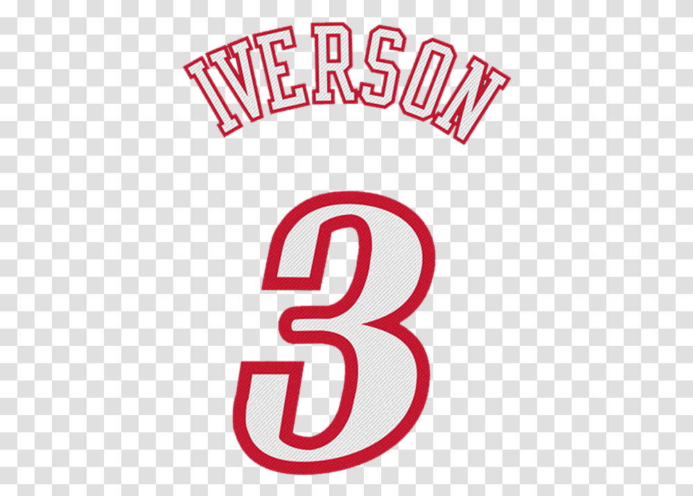 Allen Iverson Bath Sheet Graphics, Number, Symbol, Text, Poster Transparent Png