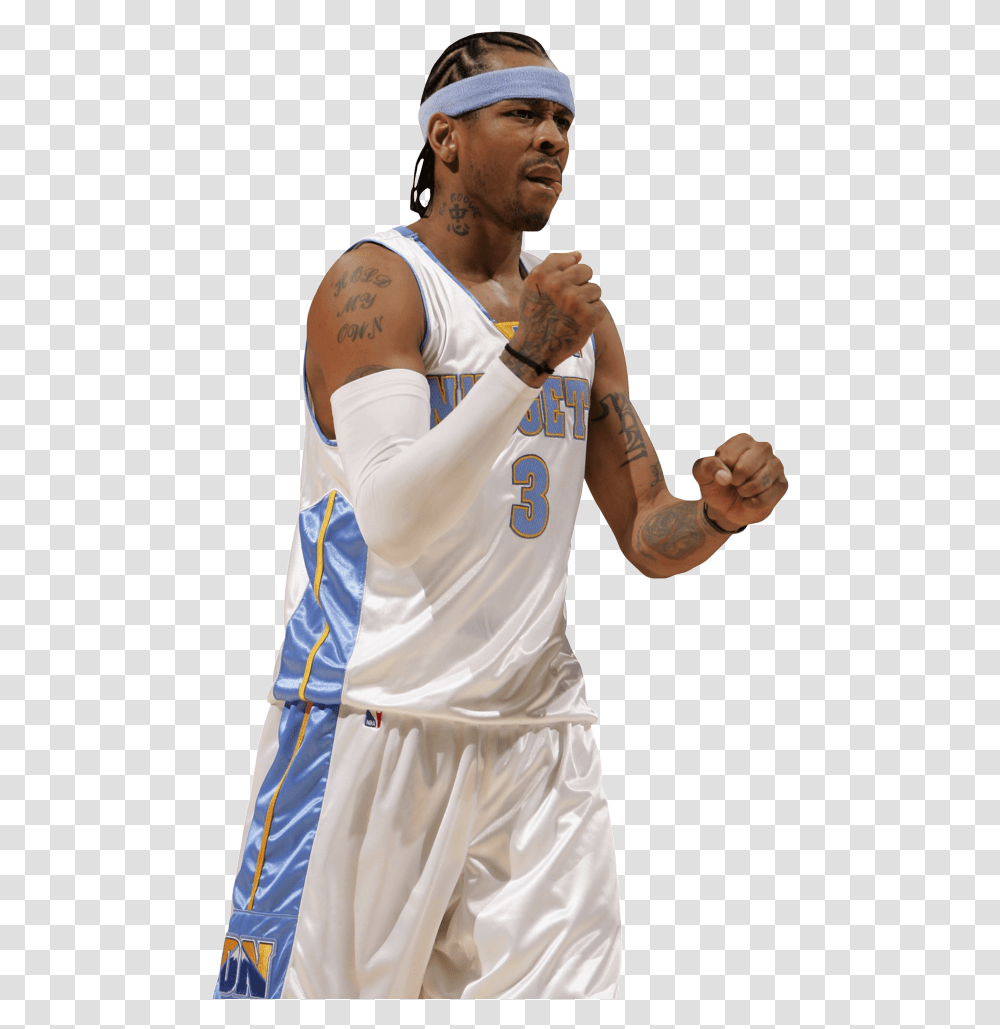 Allen Iverson Photo Ai Cut Basketball Player, Person, Human, People Transparent Png