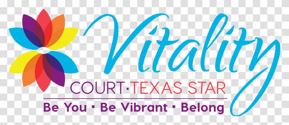 Allen Texas Vitality Senior Living Graphic Design, Text, Alphabet, Label, Word Transparent Png