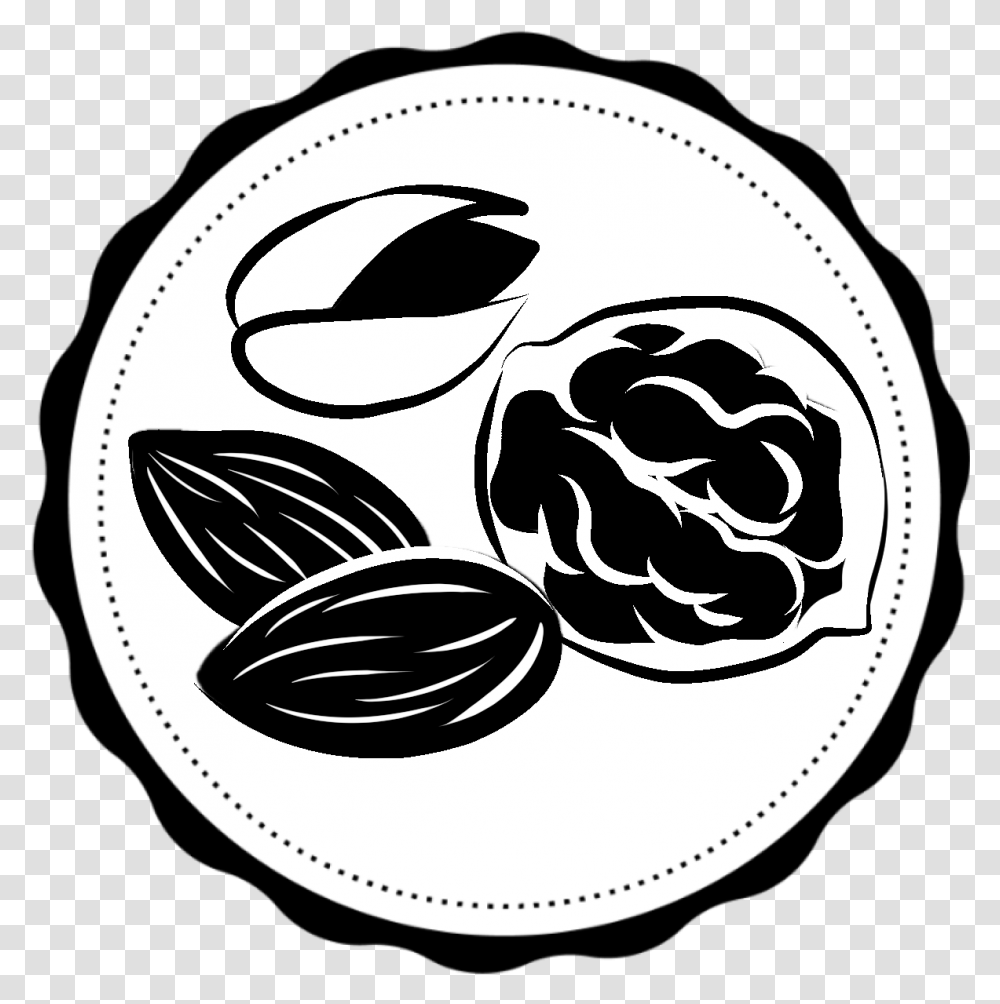 Allergens Food Safety Resources Tree Nuts Icon, Stencil, Label, Text, Symbol Transparent Png