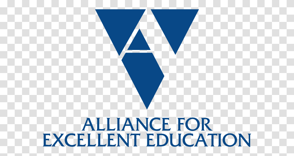 Alliance For Education Logo Alliance For Excellent Education, Triangle, Trademark Transparent Png