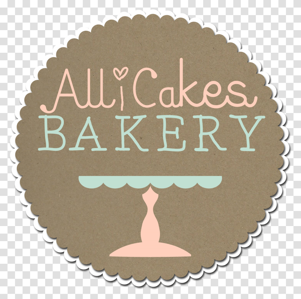 Allicakes Bakery Label, Birthday Cake, Logo Transparent Png