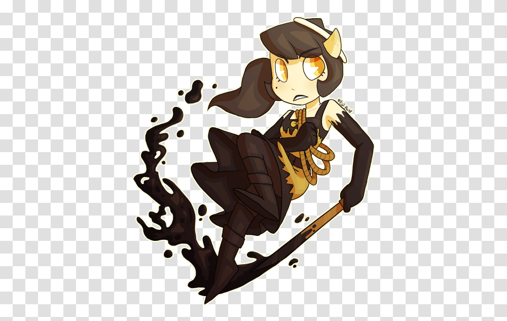 Allicon Angel Bendy And The Ink Machine, Person, Outdoors, Mammal, Animal Transparent Png